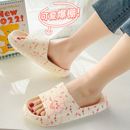 Summer Women Men&#39;s Slippers Indoor Bath