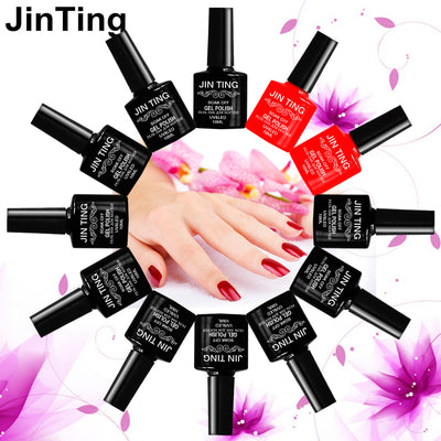 Fashion Color Nail Polish ( 10 color bottle + base + top coat ) 120 Color nail Gel