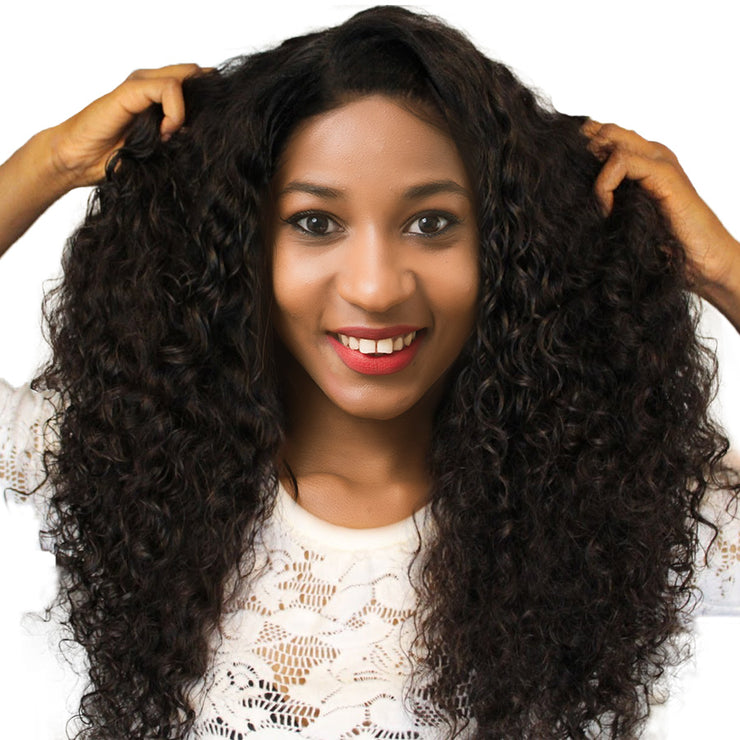 RXY Afro Kinky Curly Hair Brazilian Hair Weave Bundles 1 Piece