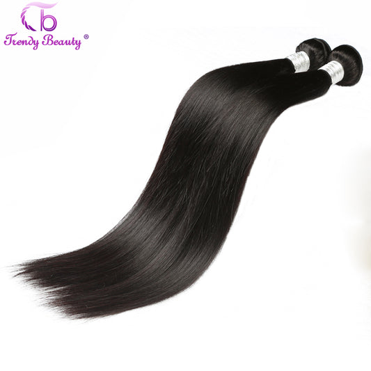 Trendy Beauty Non-Remy Hair Brazilian Straight Weave