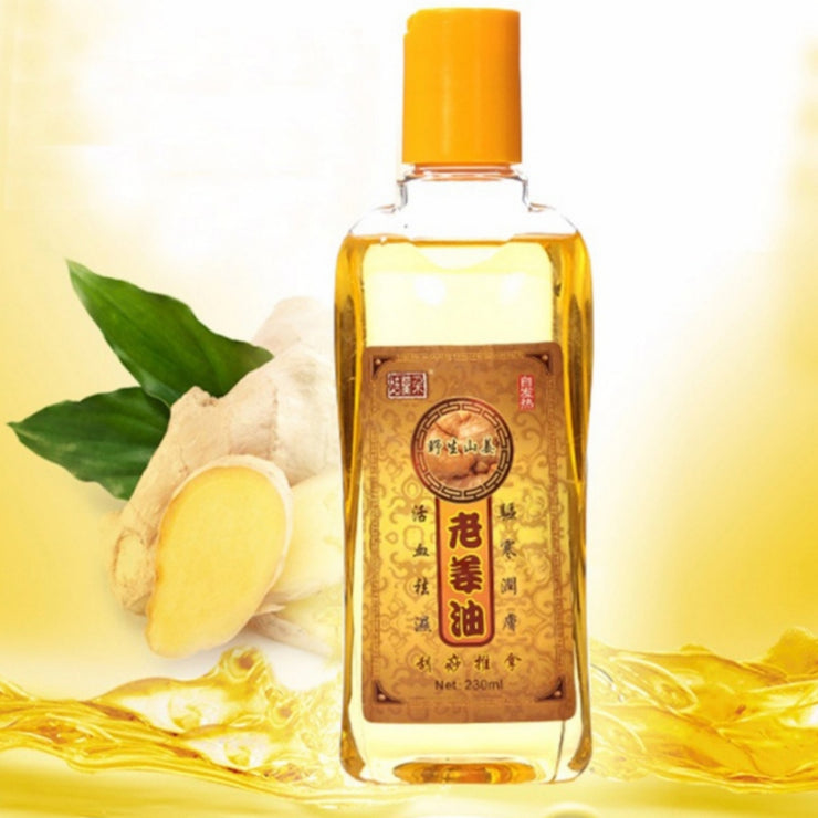 Hot Sale Pure Plant Essential Oil Ginger Body Massage Oil 230ml