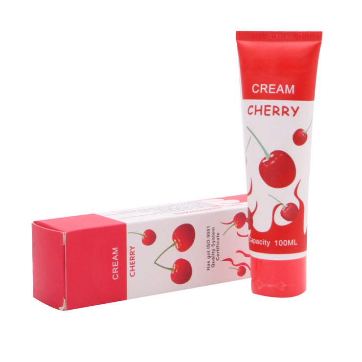 Cherry Personal Lubricant Gel Lube Edible