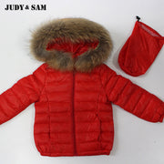 Winter Down Jacket Kids Coat For Boys and Girls