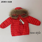 Winter Down Jacket Kids Coat For Boys and Girls