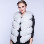 Female Genuine Fur Vest Coat High-grade Fashion New Winter Warm